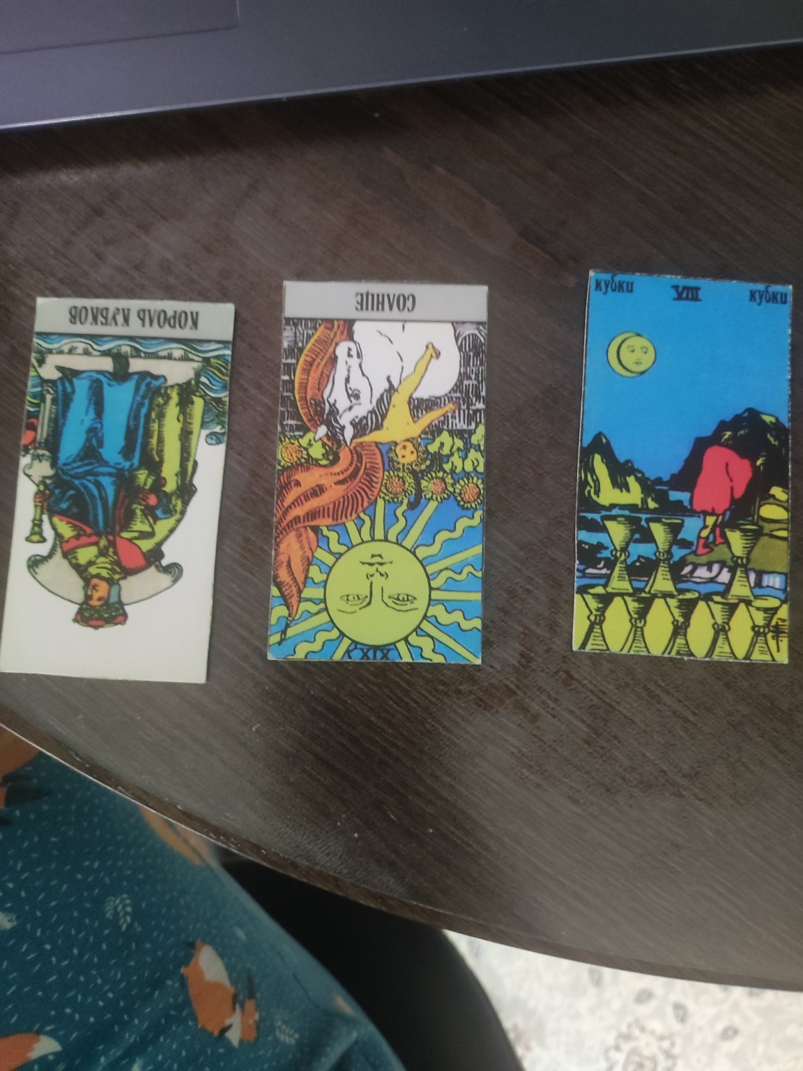 Изображение задачи: Реши задачу: Расклад таро на да и нет. Вопрос: Вла