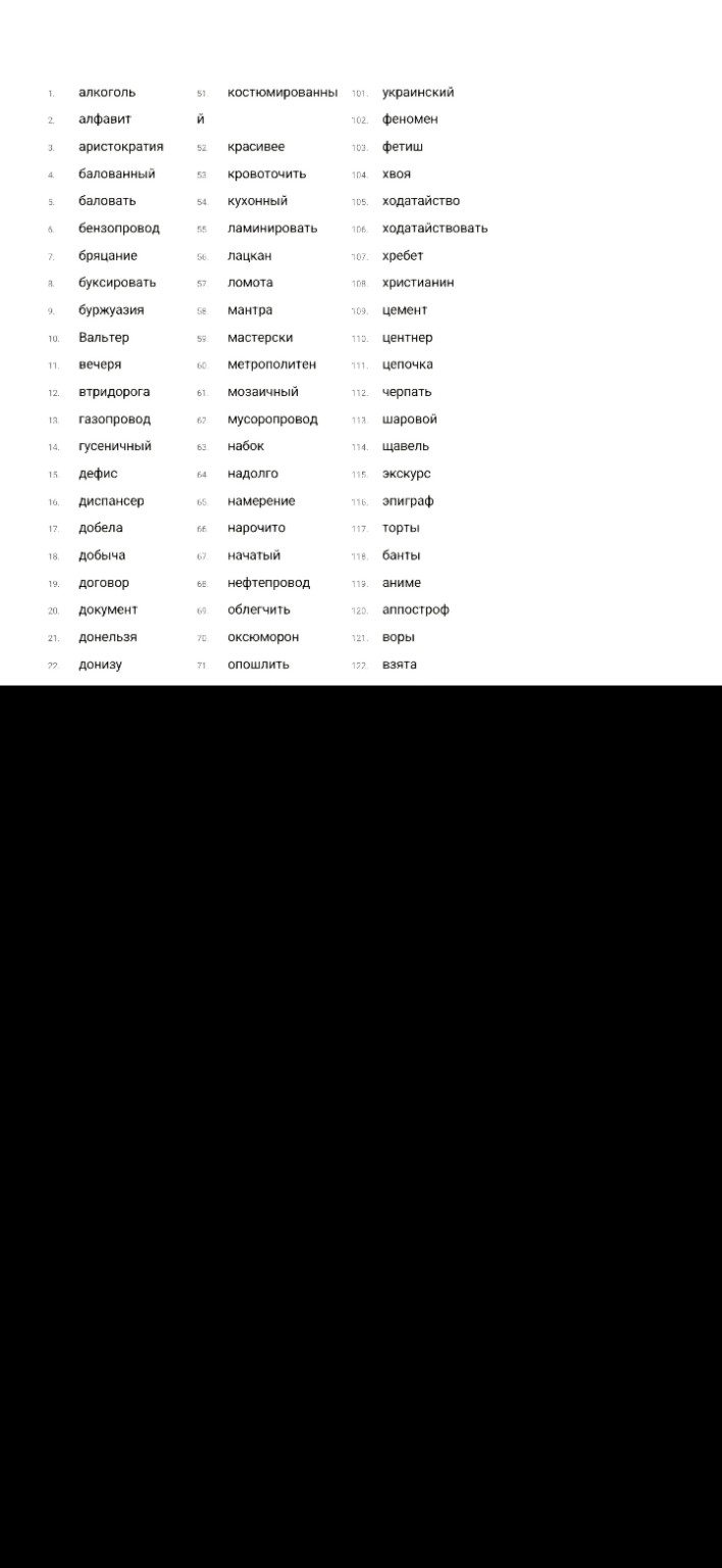 Изображение задачи: Расставить ударения