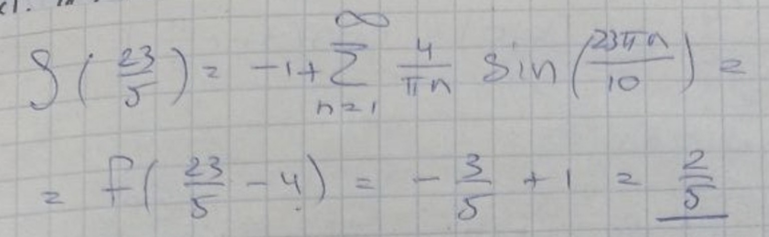 Изображение задачи: Реши задачу: Откуда здесь 23/5?