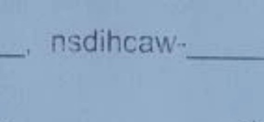 Изображение задачи: Реши задачу: Что за слово?