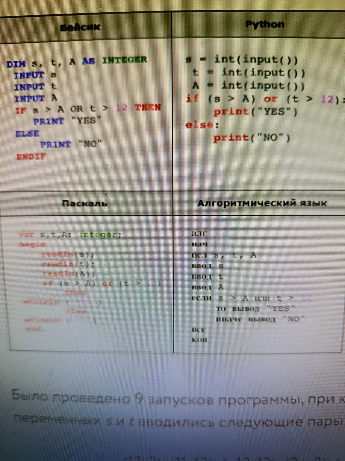 Изображение задачи: