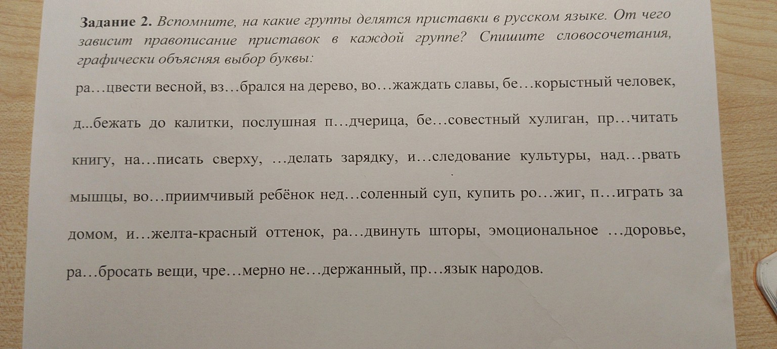 Изображение задачи: Нет тебе нужно было способы оброзавания