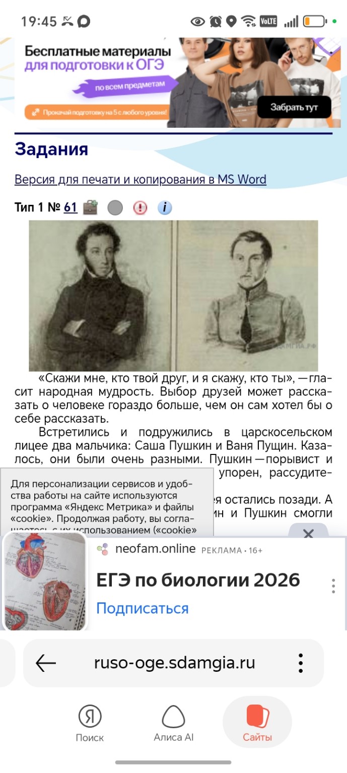 Изображение задачи: Написать изложение 89 слов с фразой из задания
