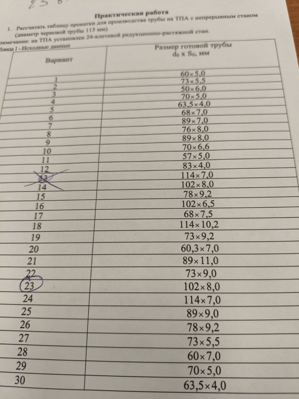 Изображение задачи: 6 вариант