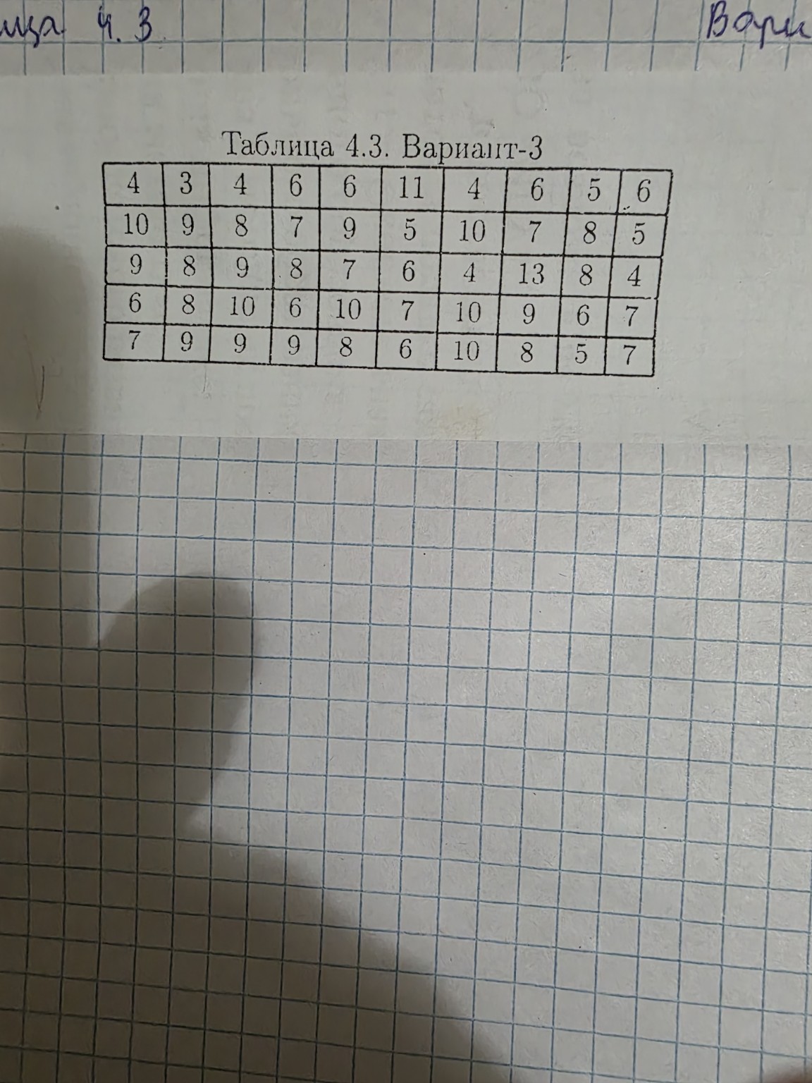 Изображение задачи: Реши задачу: Решите 3 задачу, исползуя таблицу