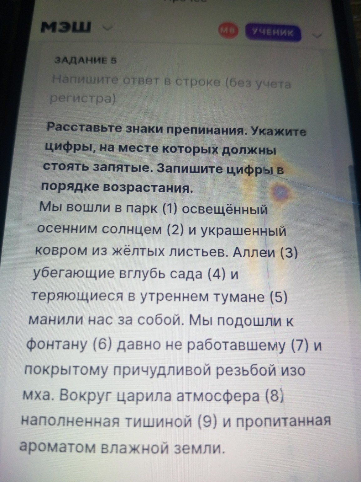 Изображение задачи: 