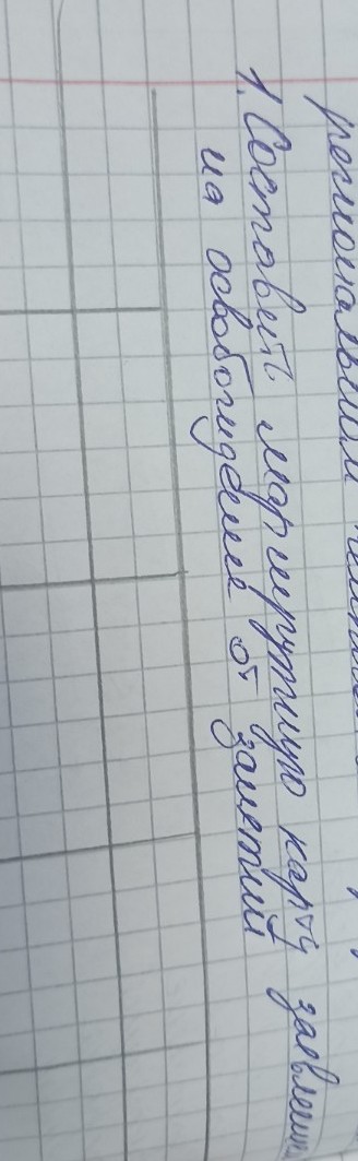 Изображение задачи: Делопроищводстт Реши задачу: Пропишите кто что вып