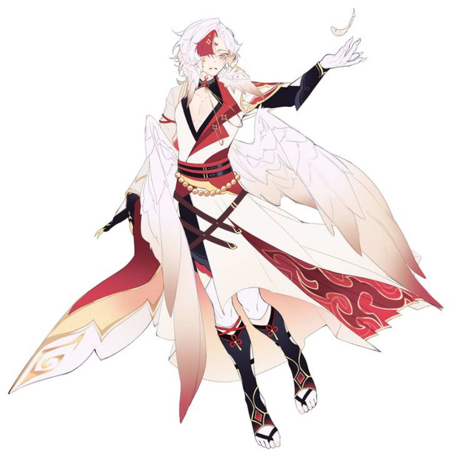 Изображение задачи: Опиши очень подробно персонажа, но кратко на макси