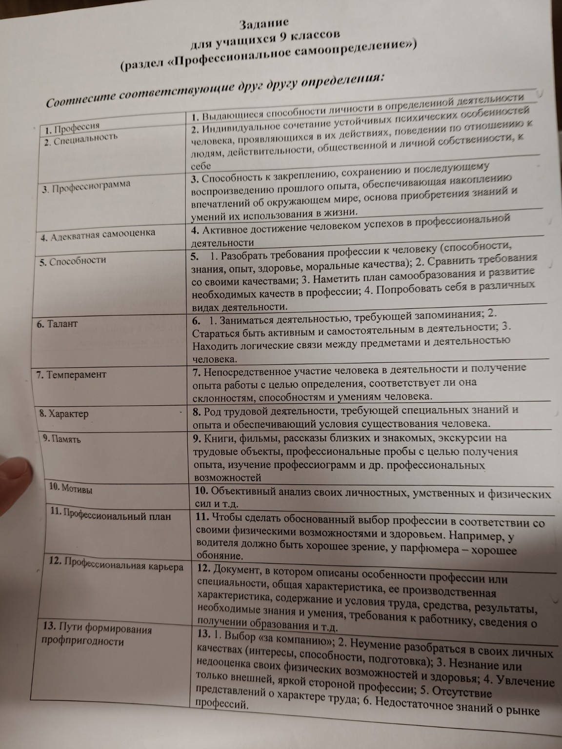 Изображение задачи: помоги с заданием на фото