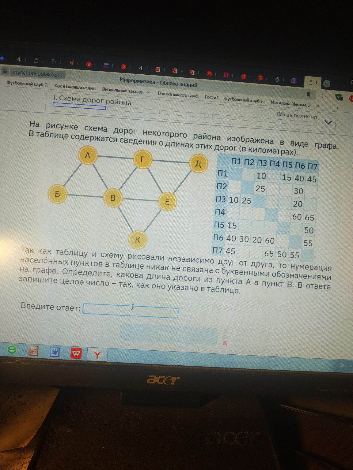 Изображение задачи: