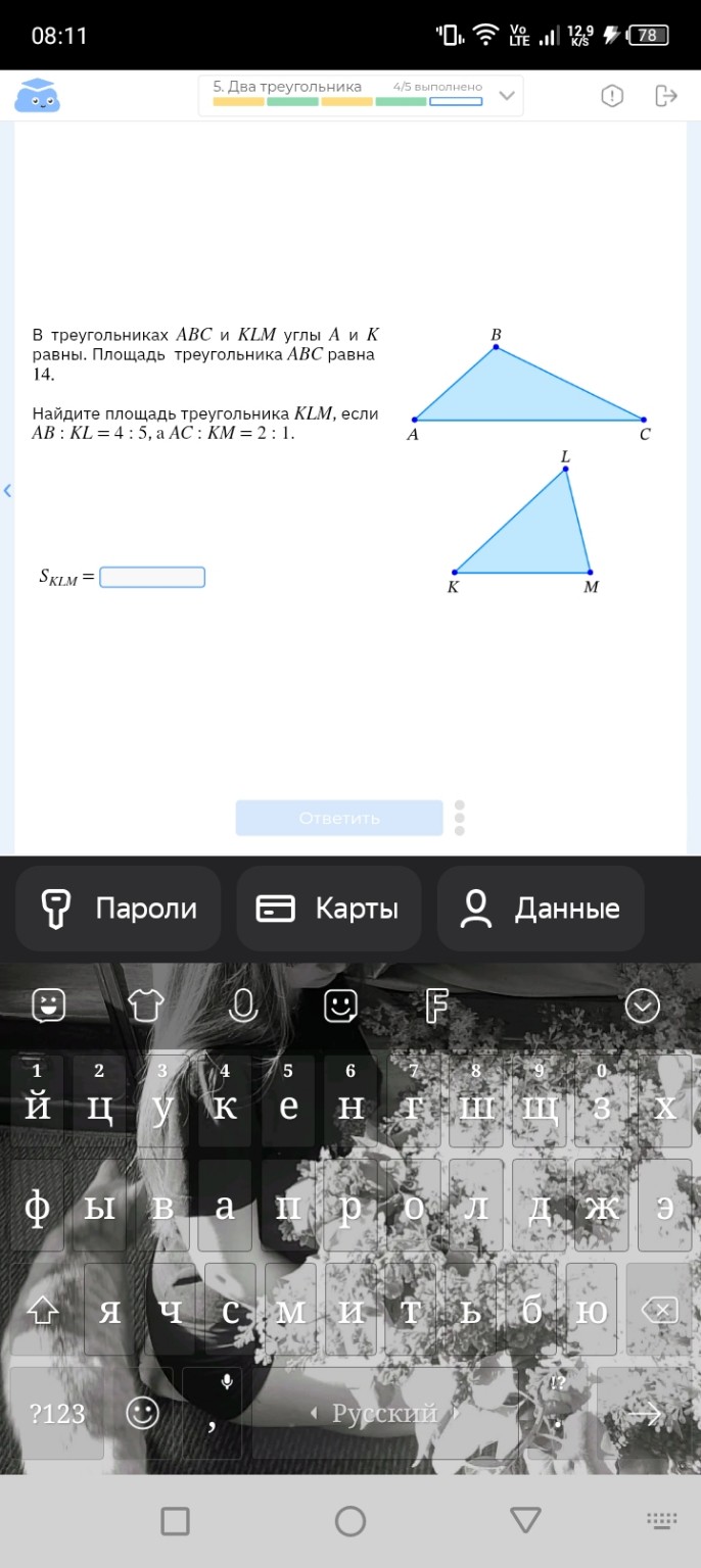 Изображение задачи: 