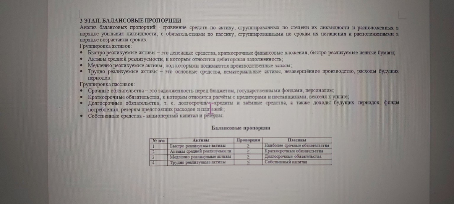 Изображение задачи: составь балансовые пропорции в виде таблицы
расчит