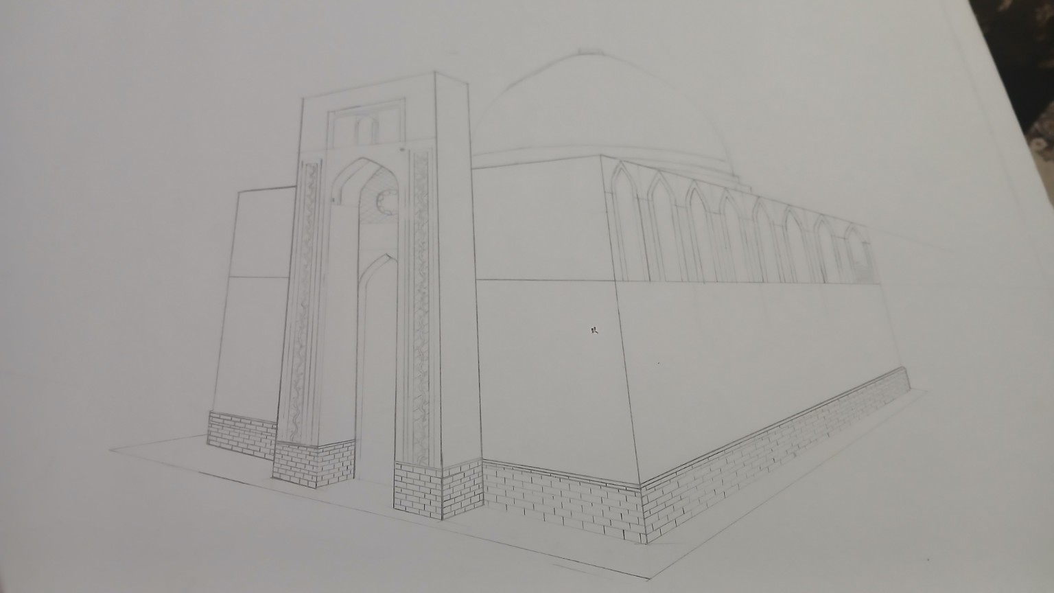 Изображение задачи: Сделай ландшафт и тратуары