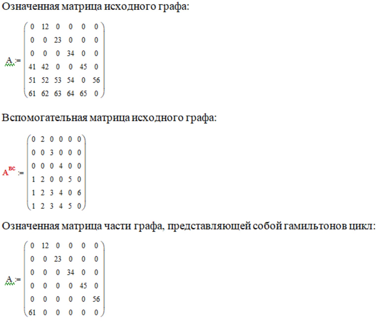 Изображение задачи: Во сделай с 1 по 5 задание
А моя матрица выглядит 