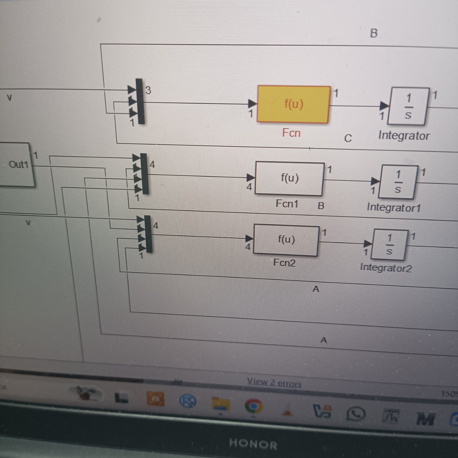 Изображение задачи: Большой блок как соединить Реши задачу: А где выхо