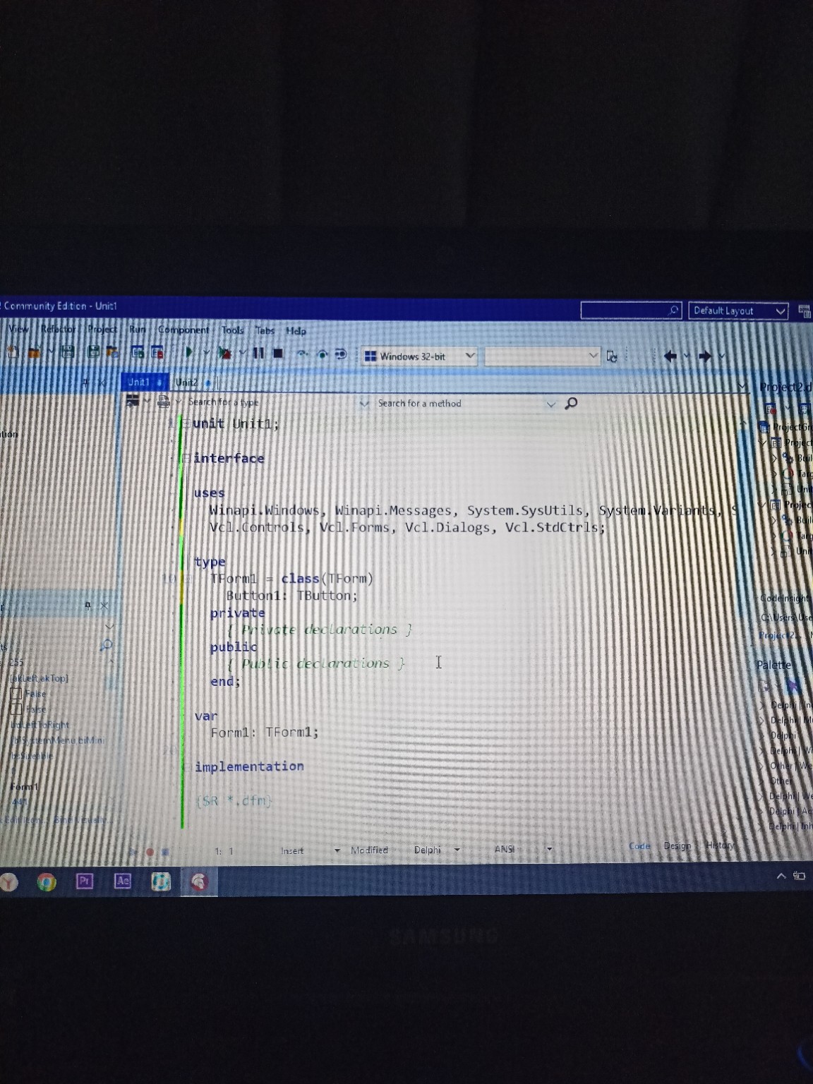 Изображение задачи: Напиши код для перехода на 2 окно