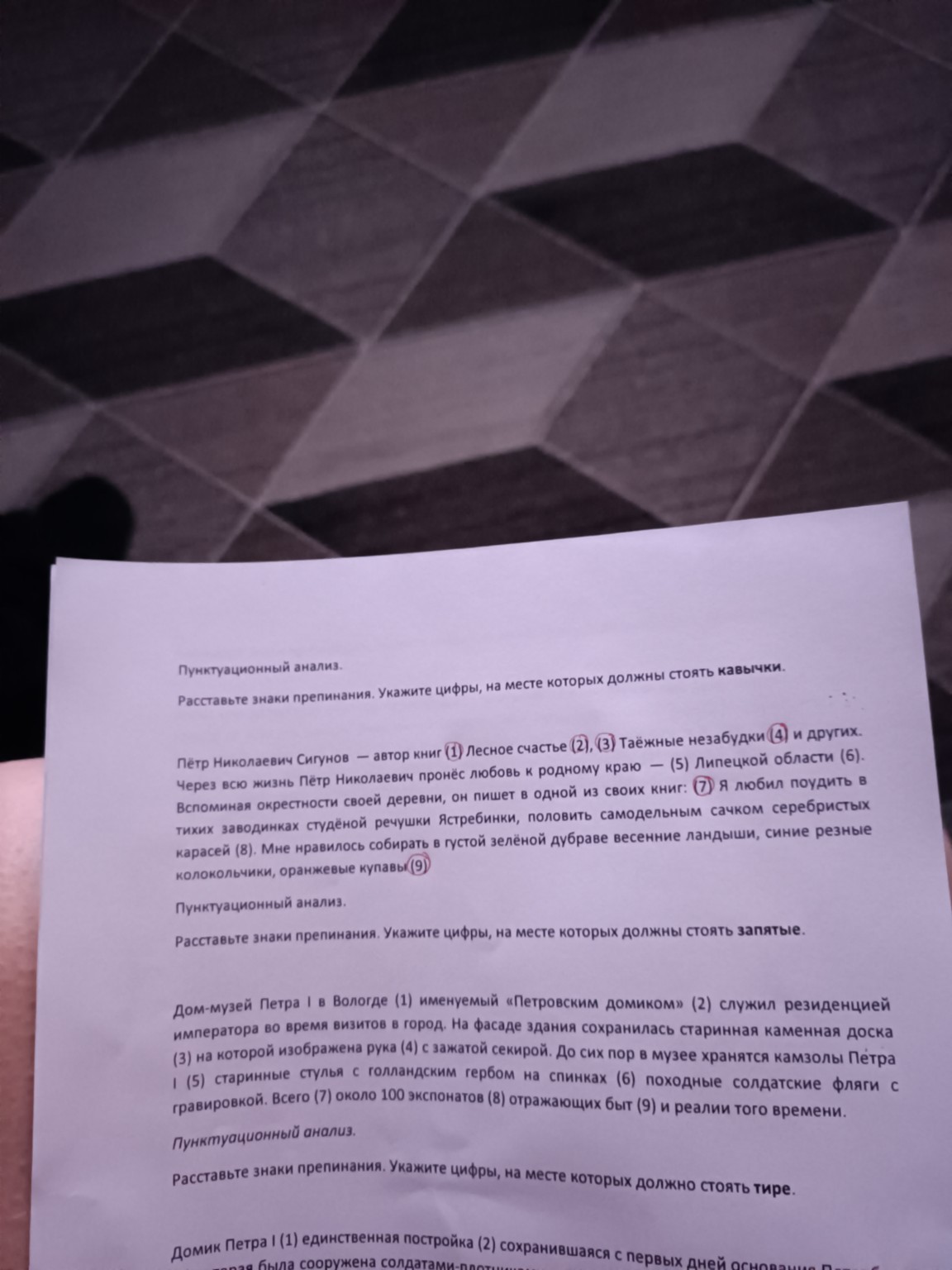 Изображение задачи: 