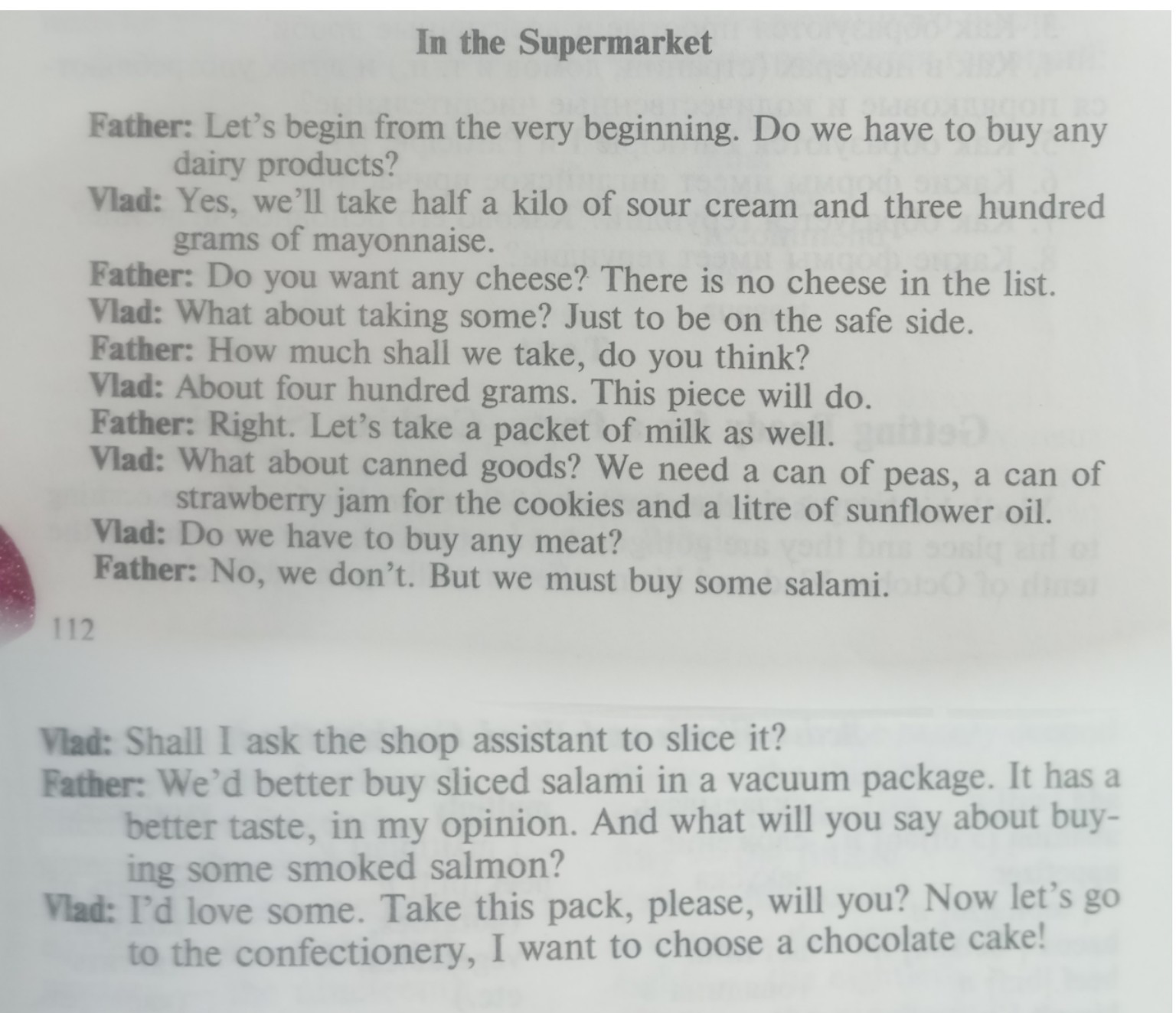 Изображение задачи: Переведите текст. И сделайте транскрипцию произнош