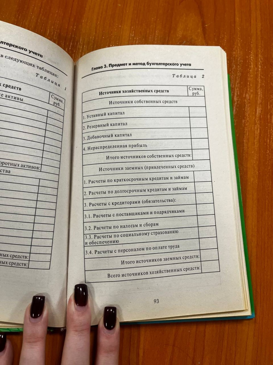 Изображение задачи: Заполни по данным из первой таблицы