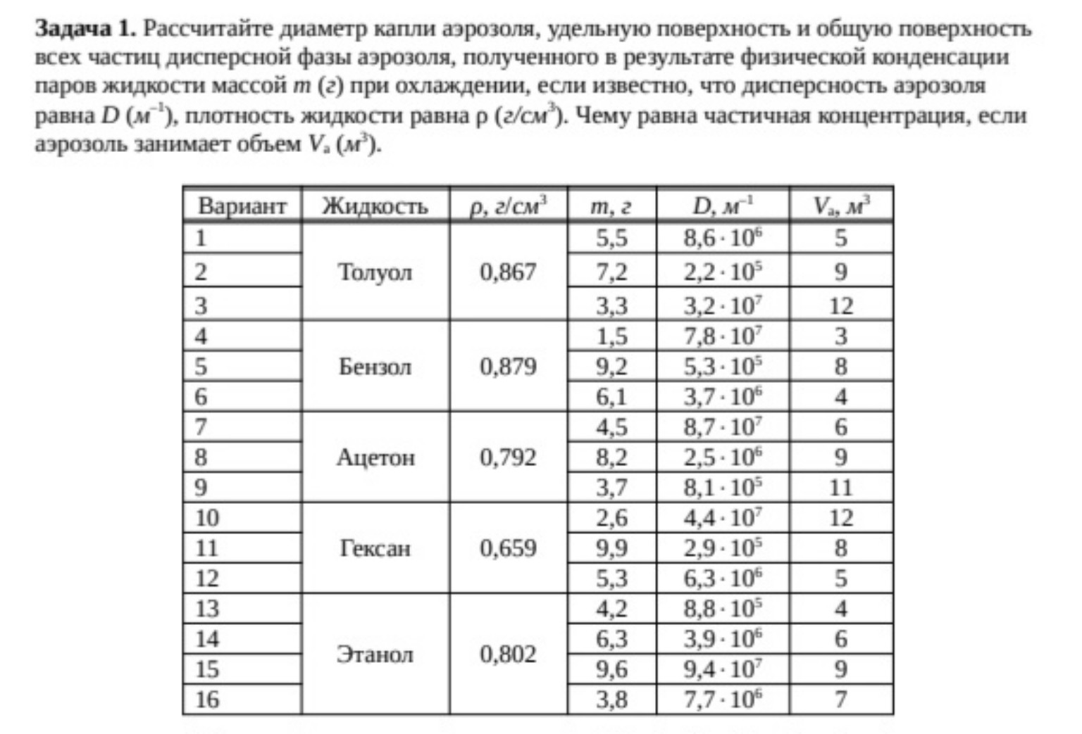 Изображение задачи: Реши задачу: Вариант 10