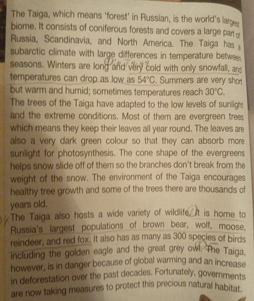 Изображение задачи: Местоположение, климат, кто обитает, причины, по к