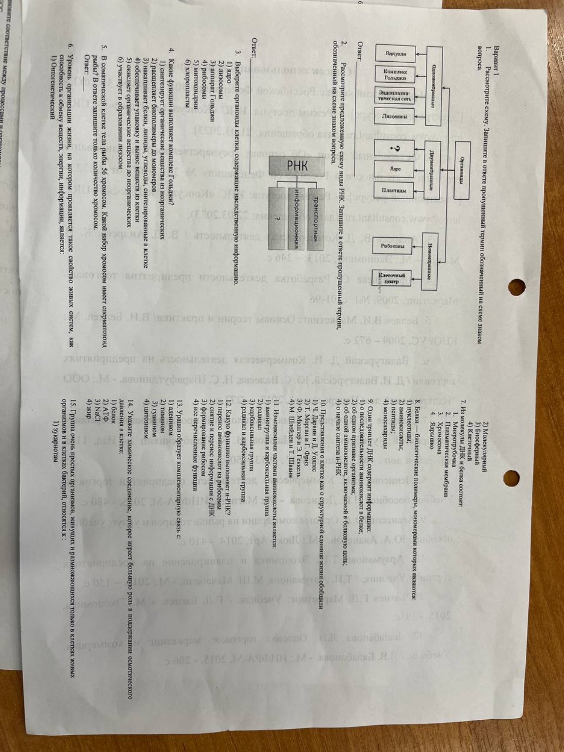 Изображение задачи: Кратко