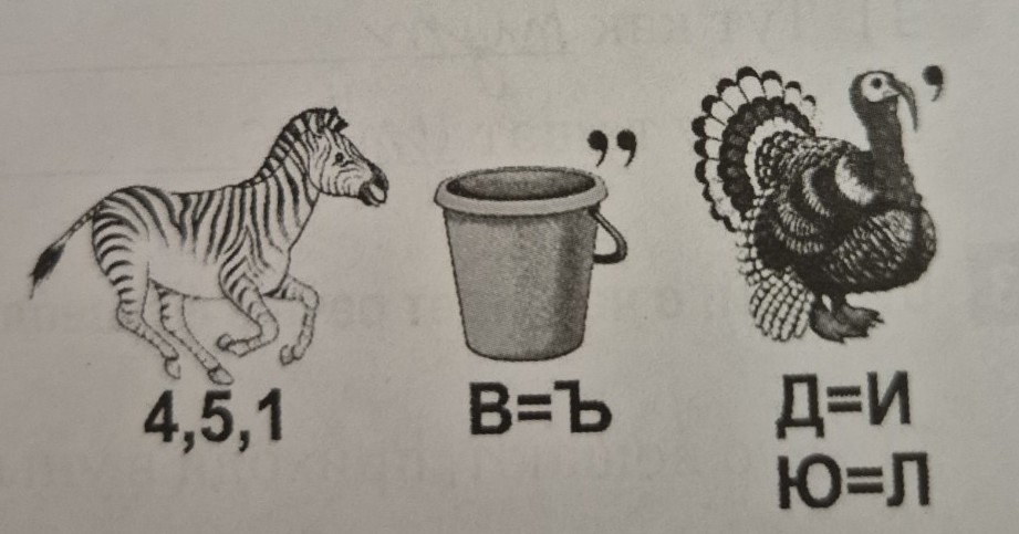 Изображение задачи: Разгадай ребус  А женщина рядом  Объедки
