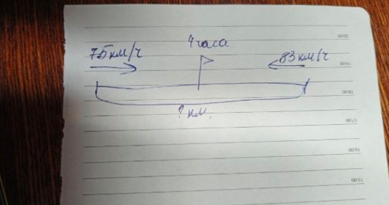 Изображение задачи: Ирина Михайловна Прохорова:
Задача про поезда, кот