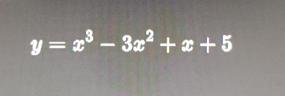 Изображение задачи: Построить график функции с исследованием