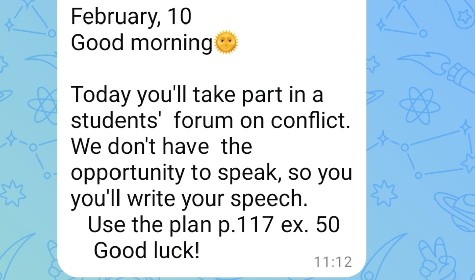 Изображение задачи: Перевести на русский язык