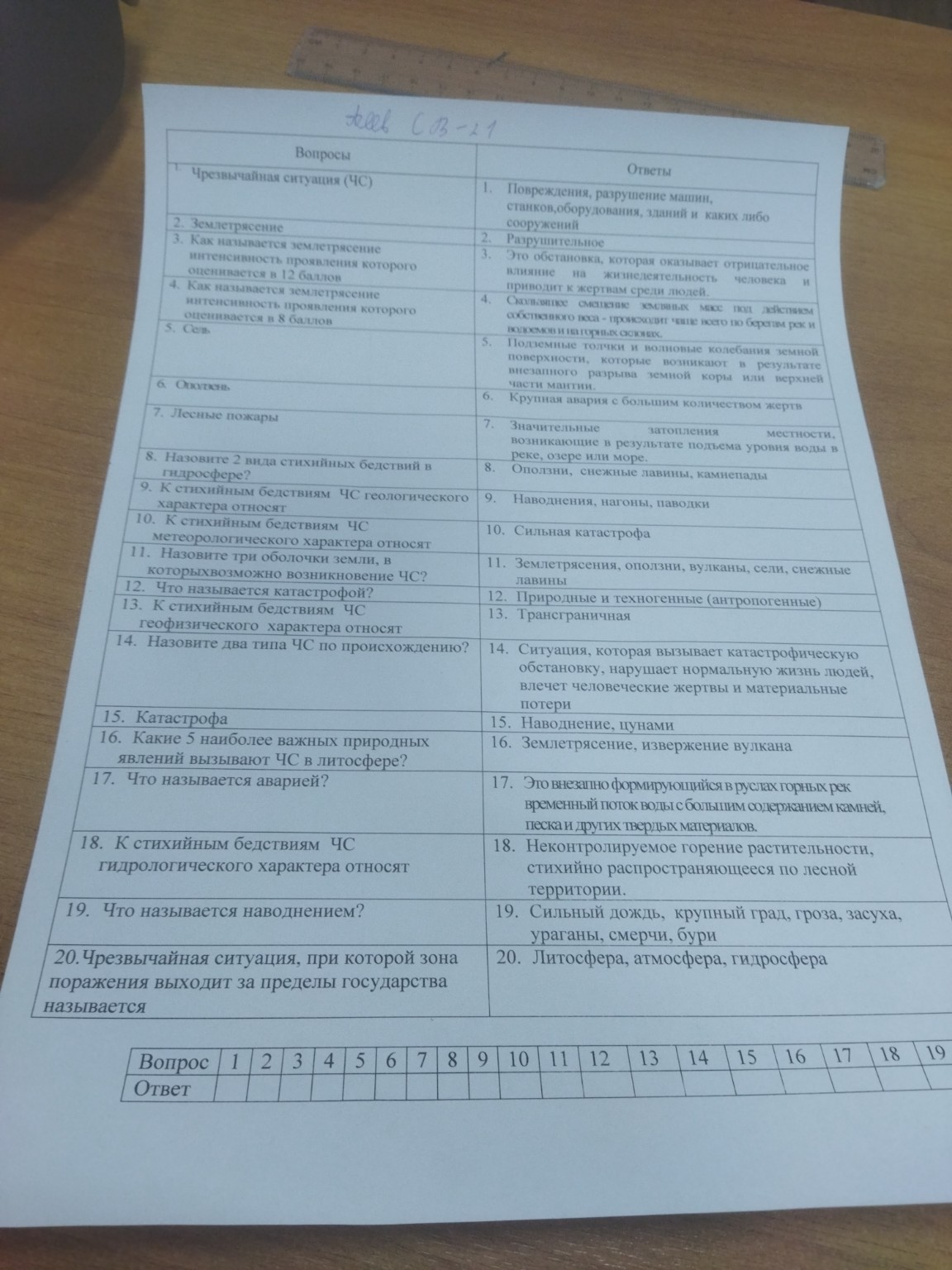 Изображение задачи: Соотнеси вопросы и ответы правильно, что к чему по