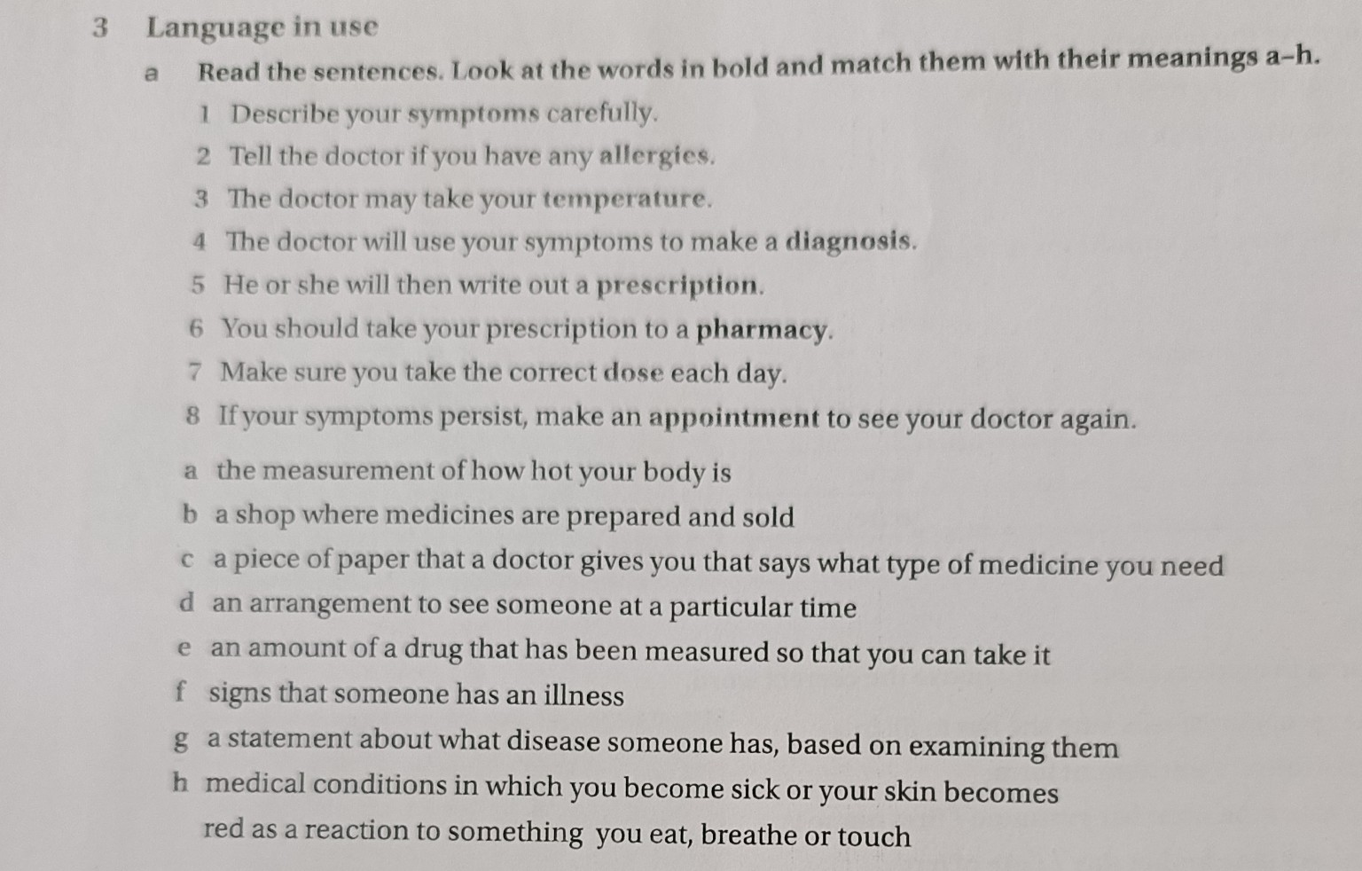 Изображение задачи: Переводи и сопоставь