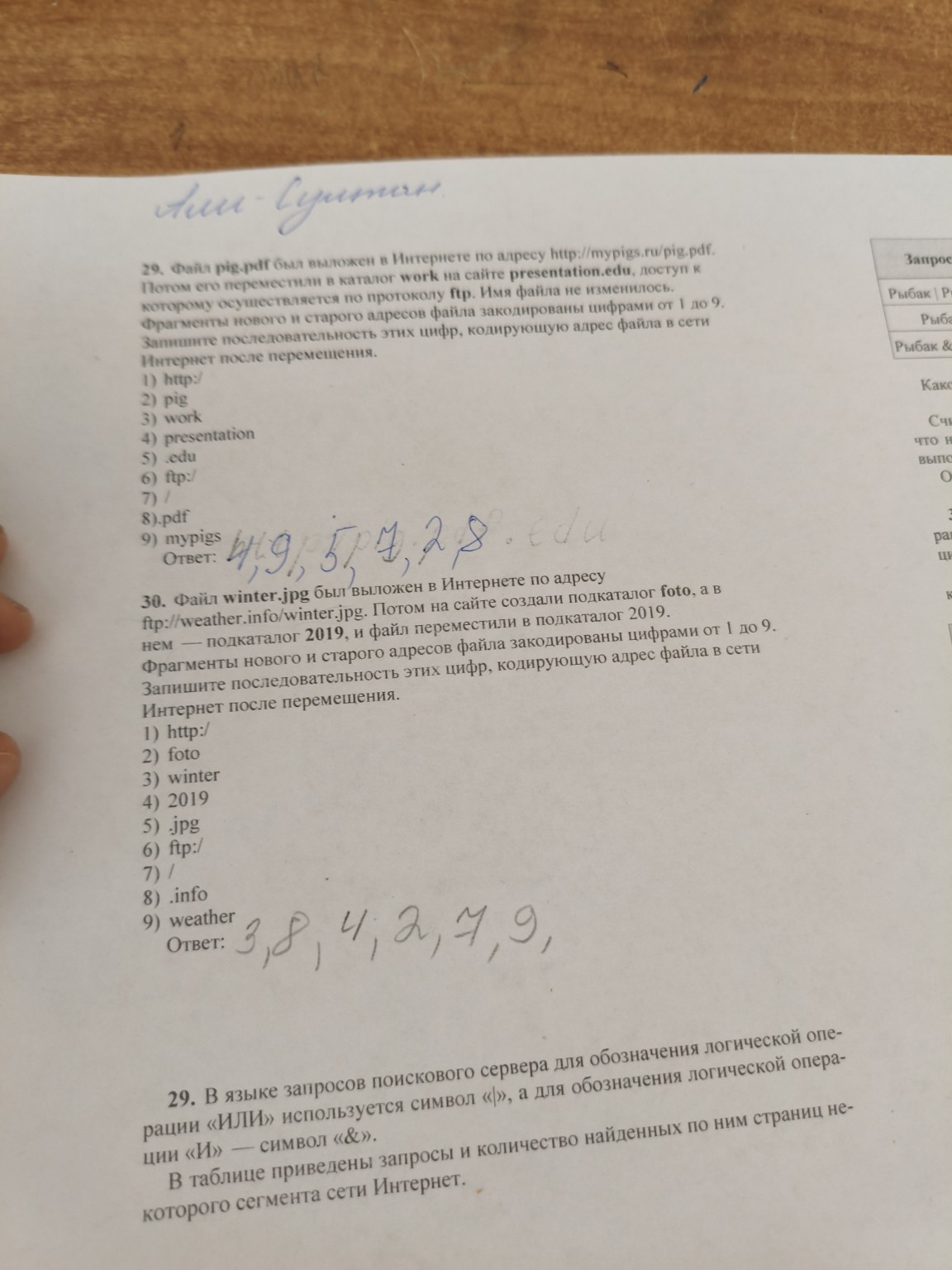 Изображение задачи: 