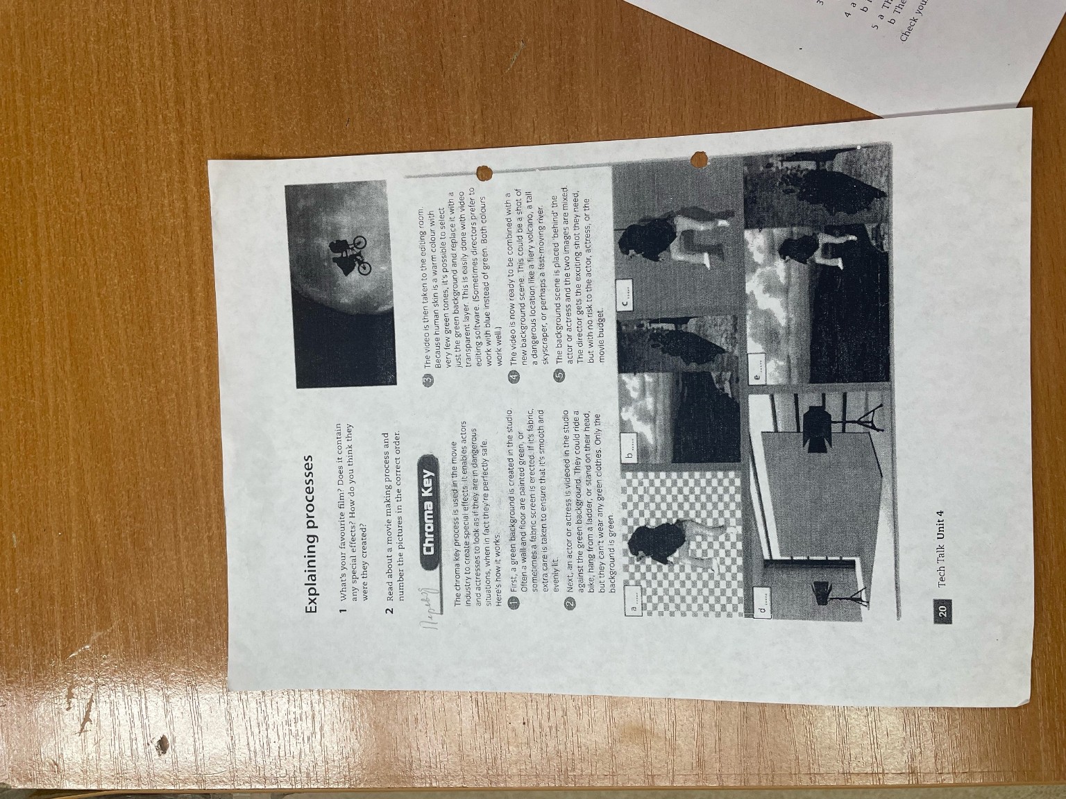 Изображение задачи: Сделай первое упражнение