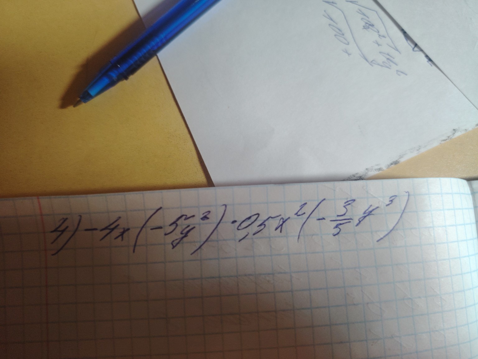 Изображение задачи: Реши задачу: Реши задачу: Запишите одночлен в стан