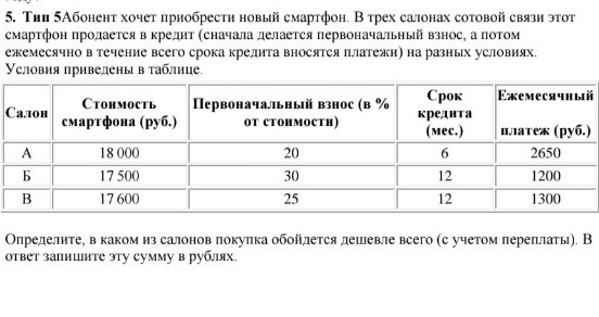 Изображение задачи: