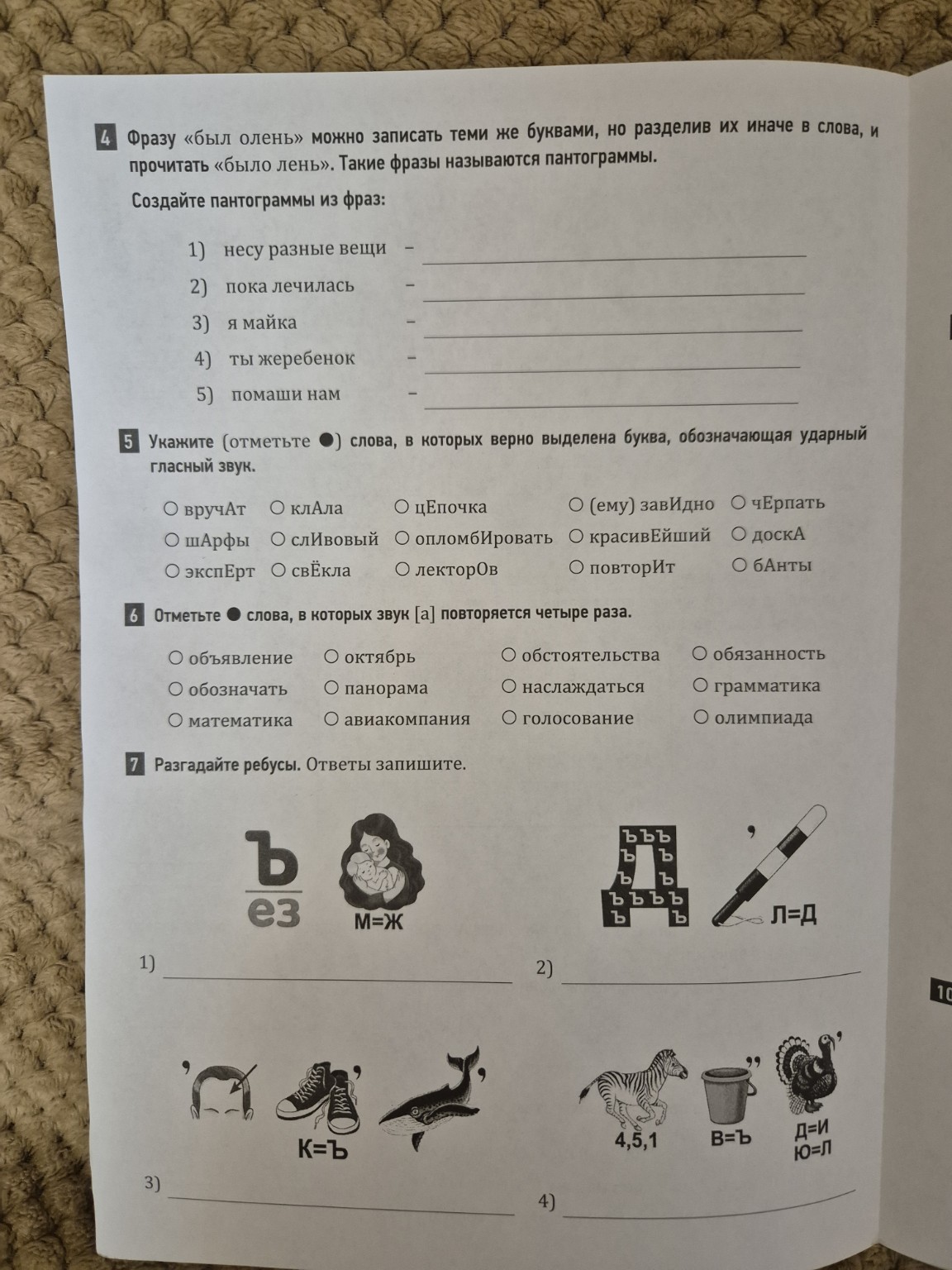 Изображение задачи: Решить только правильно без ошибок  Шарфы ударение