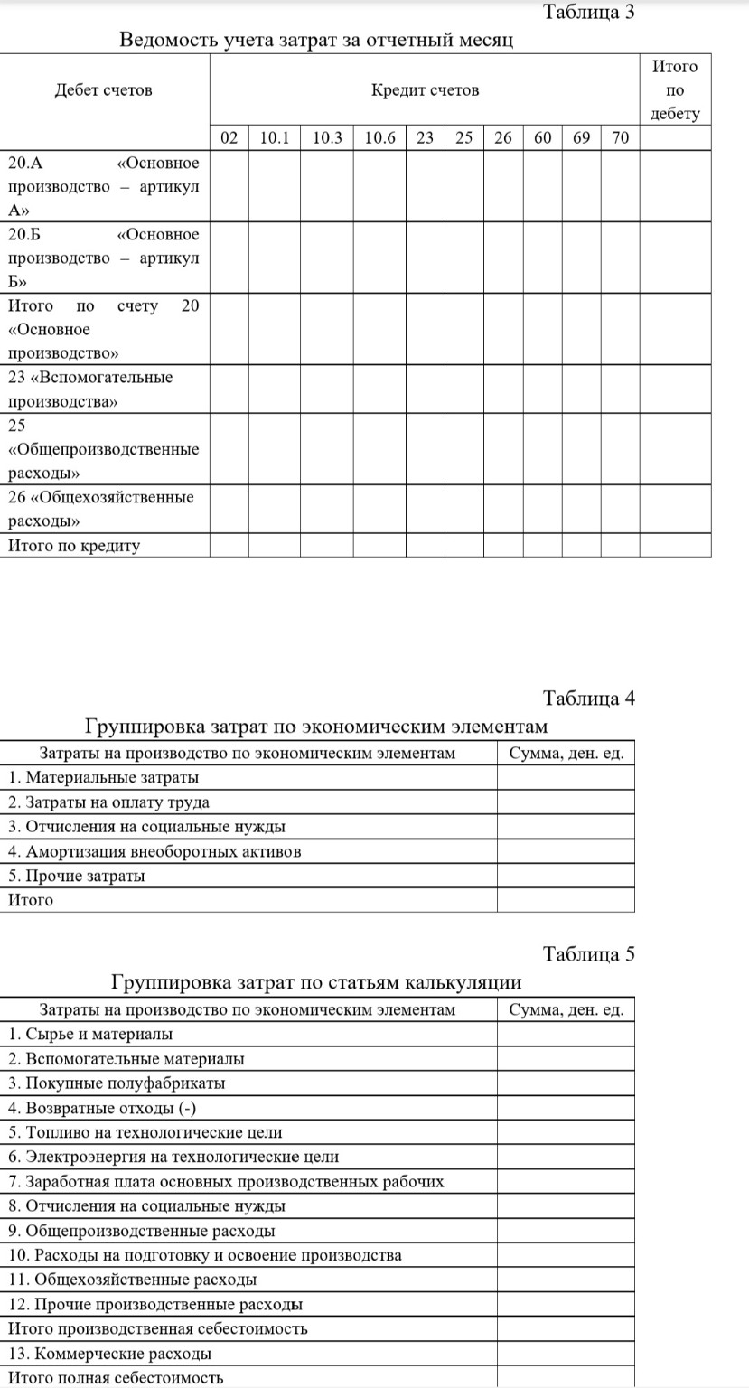Изображение задачи: Реши задачу: ЗАДАЧА № 1. Определение производствен